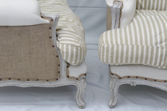 Pair of Gustavian Arm Chairs  